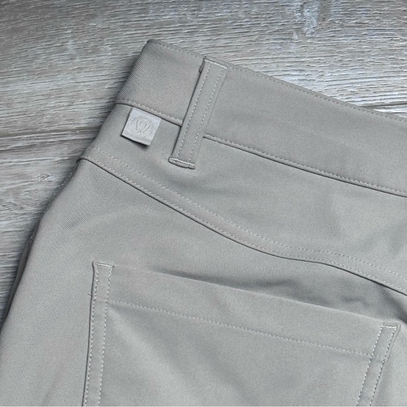 Lululemon Men’s ABC Pant Classic-fit Warpstreme Size 32 Tan - Picture 7 of 8